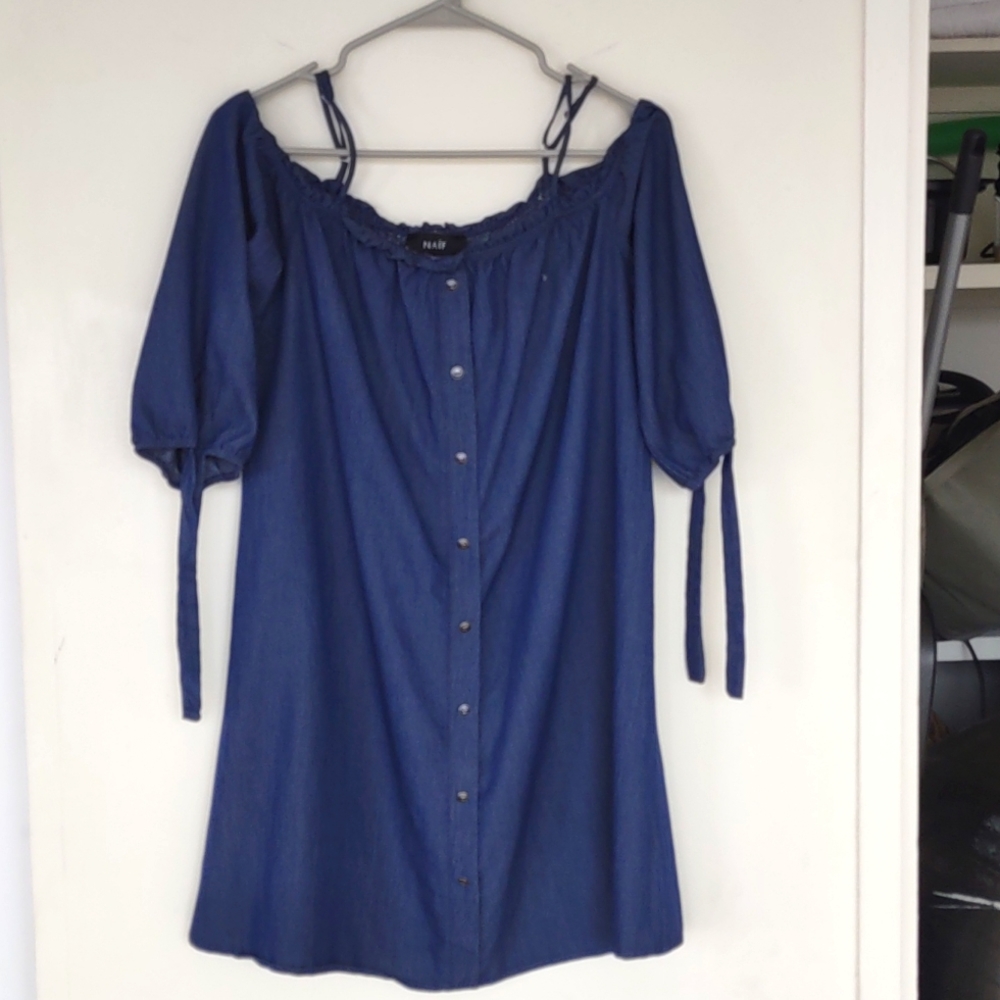 Denim dress